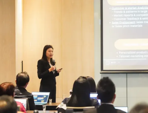 สถาบันฝึกอบรม ITRC ได้จัดสัมมนาในหลักสูตร “Tranforming Business Through Teamwork and Digital Innovation Leadership” โดยได้รับเกียรติจาก คุณพรภัค สุขทิศ มาบรรยายในหัวข้อหลักสูตร “AI for Executive”
